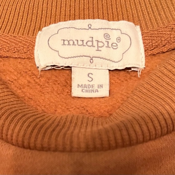Mud Pie Size S Camel Sweatshirt - Picture 5 of 8